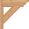 Ekena Millwork Traditional Smooth Traditional Outlooker, Western Red Cedar, 5 1/2"W x 16"D x 16"H OUT06X16X16TRA01SWR - alternate 4